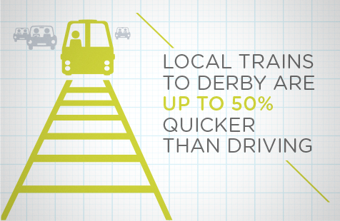 Local trains infographic